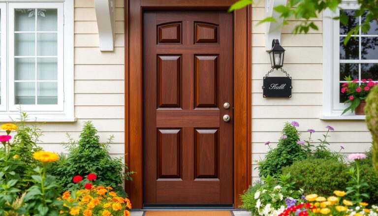 6 panel exterior door