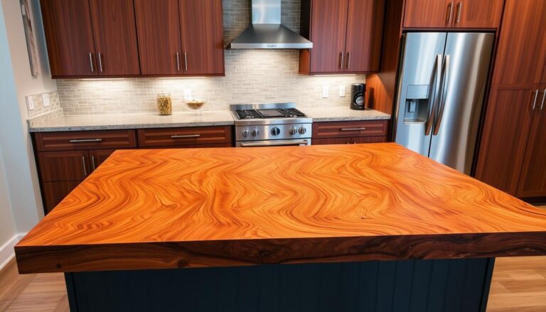 custom cherry countertop