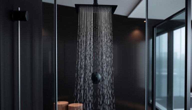 black shower fixtures​