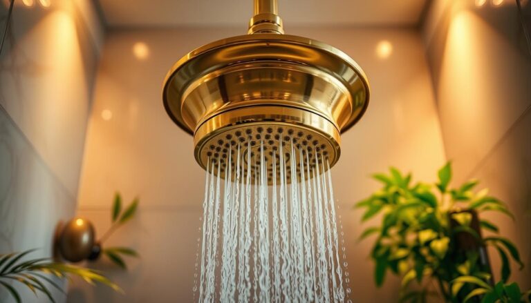 brass shower head