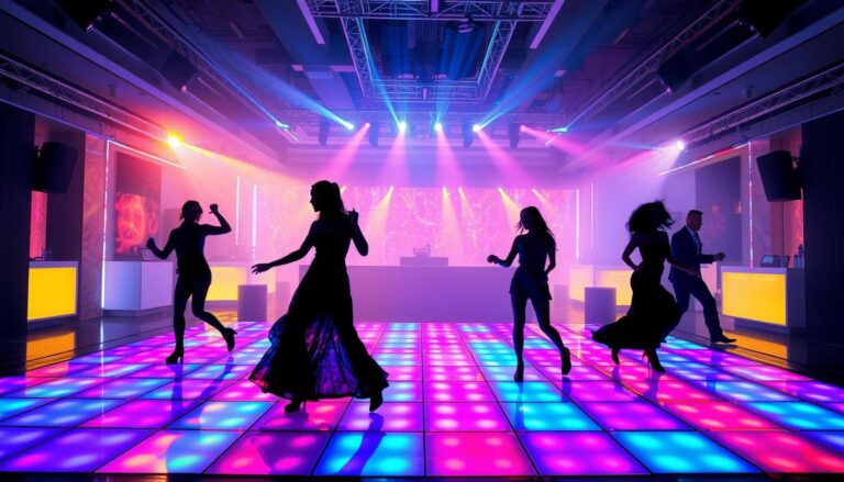 led dance floor